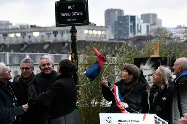 David Bowie ya tiene su calle en París