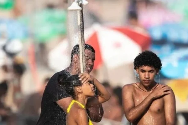 Río de Janeiro: La sensación térmica alcanzó los 60°C