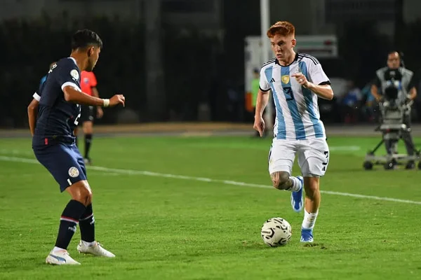 La Selección Argentina Sub-23 rescató un empate agónico en el debut
