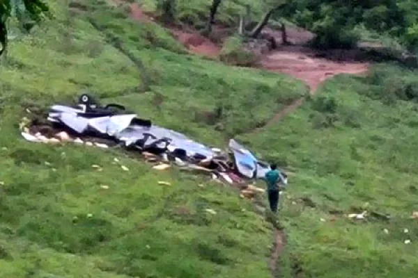 Un avión monomotor se estrelló en Brasil: al menos siete muertos