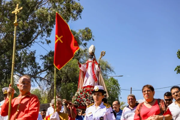 Tere Madera participó en las Fiestas Patronales en Honor a San Blas