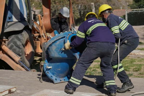 Aguas Riojanas  vuelve a poner en funcionamiento perforaciones afectadas por la variación de la red eléctrica nacional