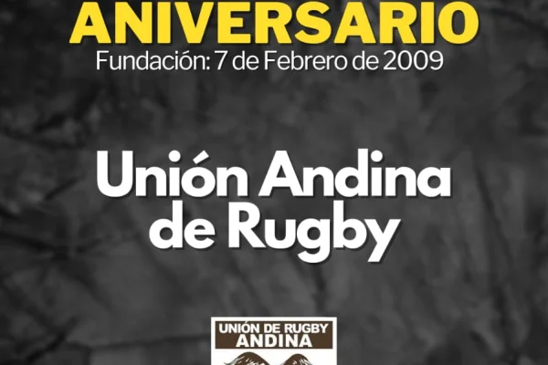 La Unión Andina de Rugby celebra su 15° aniversario