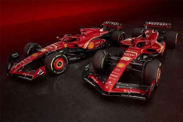 Así es la nueva Ferrari SF-24 que irá por el ansiado campeonato