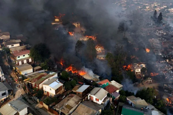 Chile: ya son 161 los detenidos en el marco de los incendios forestales