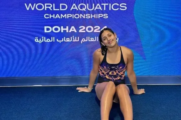 Histórica actuación de la argentina de 15 años Agostina Hein en los 800 metros libres del Mundial de natación