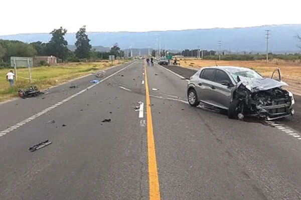 Catamarca: un motociclista falleció tras colisionar con un automóvil