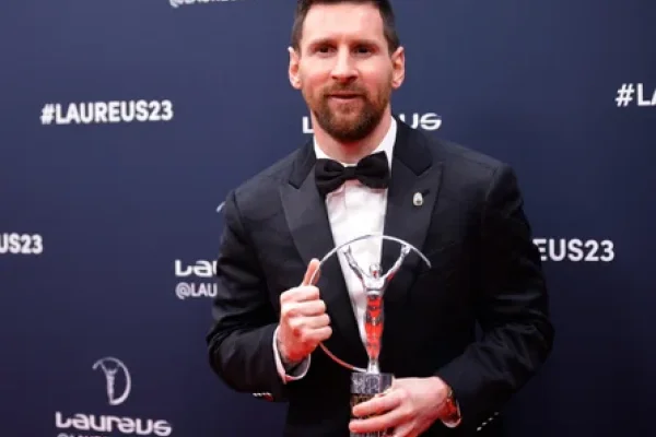 Messi fue nominado al Premio Laureus para el mejor deportista de 2023