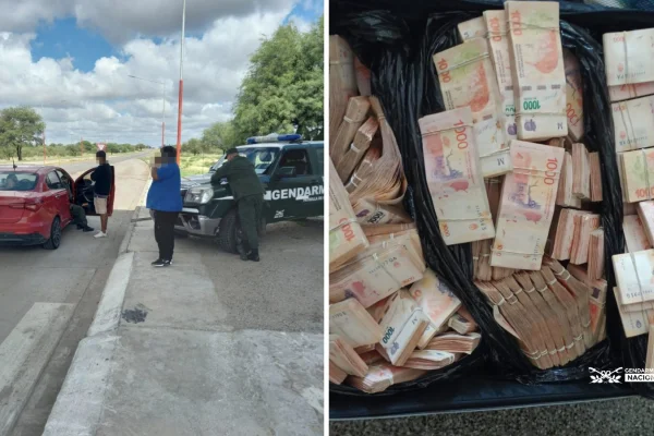 interceptaron vehículo con más de 38 millones de pesos en efectivo en La Rioja
