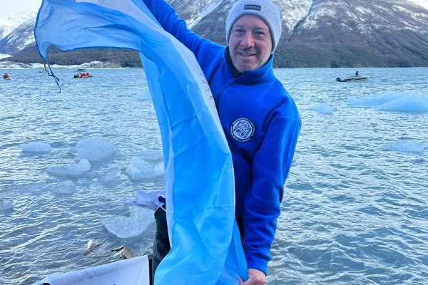 Un nadador argentino viajó a Estonia a defender el título mundial en aguas bajo cero