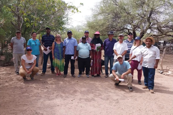 Misión de Kenia y Tanzania conocieron las tecnologías ganaderas del INTA La Rioja en el territorio