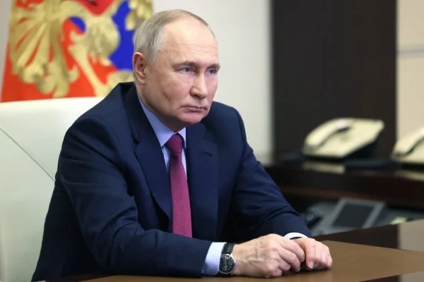 Vladimir Putin, reelecto en Rusia: obtuvo el 87 por ciento de los votos