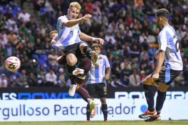 Estrepitosa caida de Argentina frente a México en el segundo amistoso de Puebla