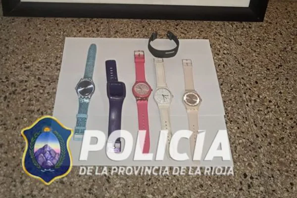 Un adolescente detenido por robar relojes en Chilecito
