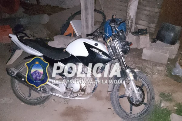 La Policía logró recuperar  motocicletas robadas y detuvo a un sujeto