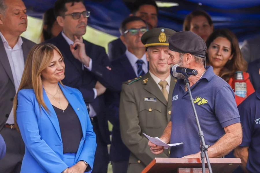 Fue en la conmemoración del 2 de abril