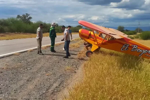Una avioneta riojana aterrizó de emergencia en Capayán