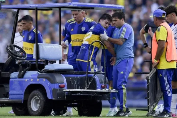 El lunes operan a Lucas Blondel de la lesión que sufrió en Boca vs San Lorenzo