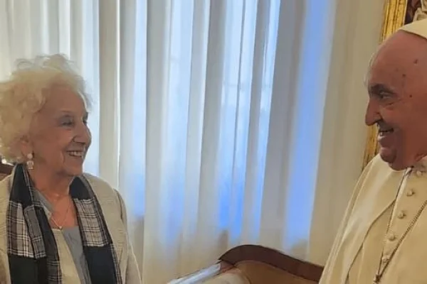 Estela de Carlotto compartió detalles de su encuentro con el Papa Francisco en el Vaticano