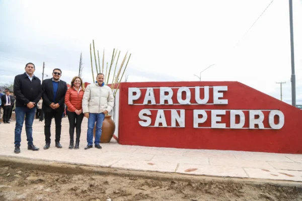 El Gobernador visitó la obra del Parque Lineal “San Pedro”