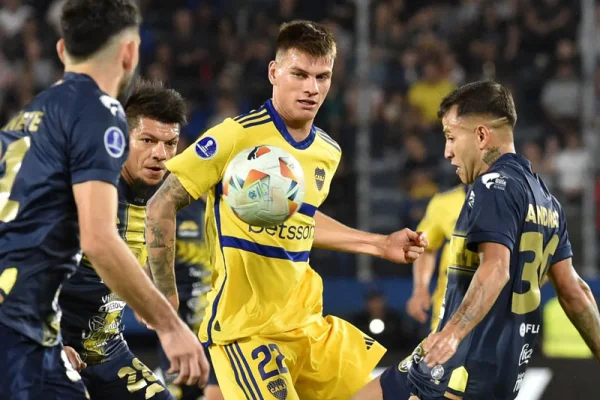 Boca jugó mal y sufrió en Paraguay, pero festejó en la agonía del partido