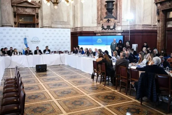 Con casi medio centenar de invitados, se reinicia el debate de la ley de Bases