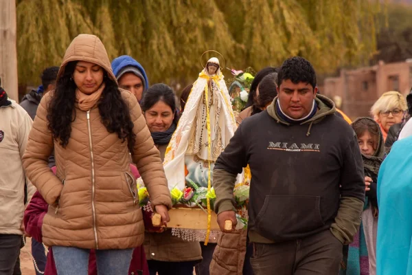 Valle Hermoso: honraron a la Virgen de Fátima