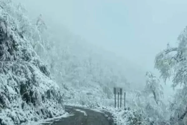 La nieve llegó a Catamarca y suspendieron las clases en algunos sectores