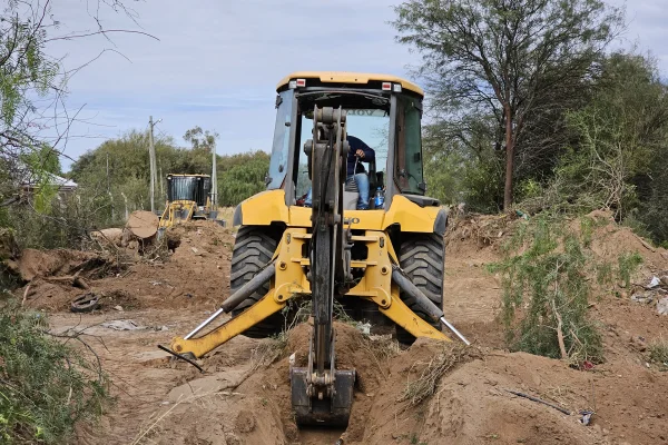 Obras hídricas: comenzó la construcción del Anillado periférico en Chepes