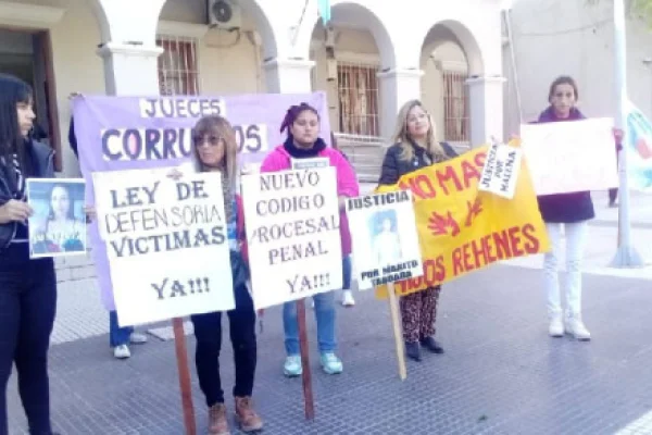 Madres del Dolor se movilizaron contra la corrupción judicial