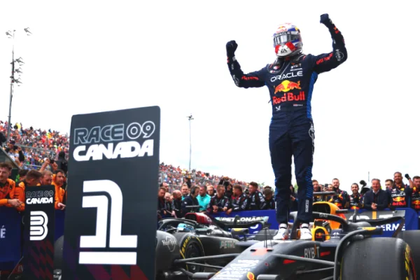 Max Verstappen dominó toda la carrera y se quedó con el GP de Canadá