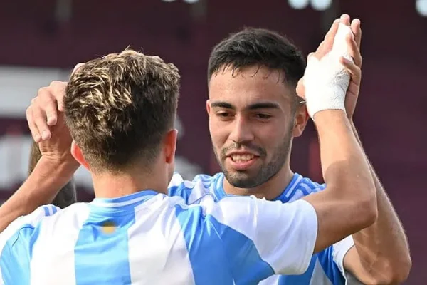 La Selección Argentina Sub 23 le ganó otro amistoso a Paraguay