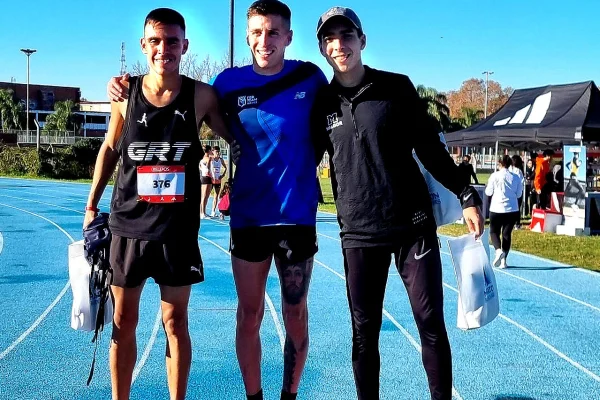 Brillante actuación de Miguel Garro en la Milla del Parque Sarmiento