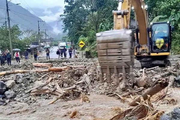Intensas lluvias en Ecuador causaron al menos seis muertos y 30 desaparecidos