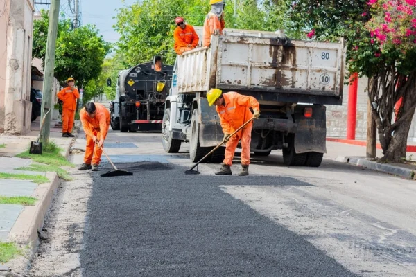 La Municipalidad continúa el plan de bacheo