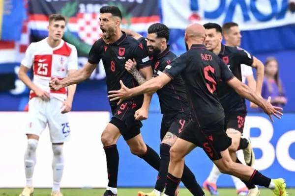 Albania rescató un agónico empate ante Croacia en un apasionante partido por la Eurocopa 2024