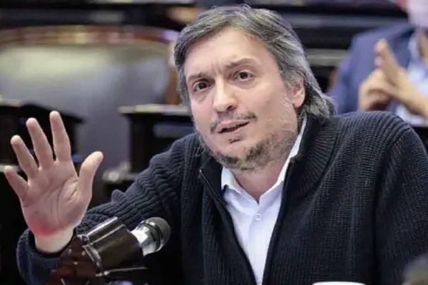 Máximo Kirchner le respondió a Manuel Adorni por la comparación de Néstor Kirchner con Javier Milei