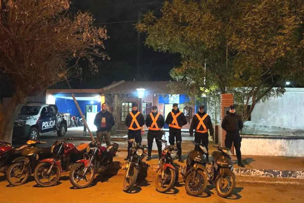 Secuestran  motocicletas en operativos policiales en Chepes