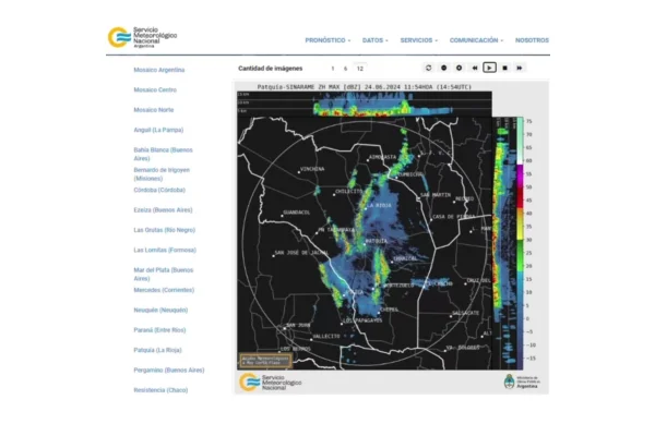 La Rioja cuenta desde hoy con un nuevo radar meteorológico