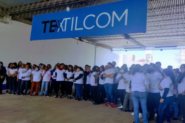 Expectativa por la reactivación de la fábrica Textilcom.