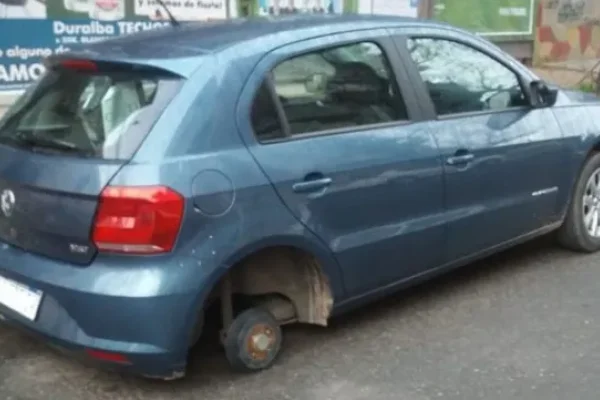 Policía de Chilecito investiga robos de ruedas de autos