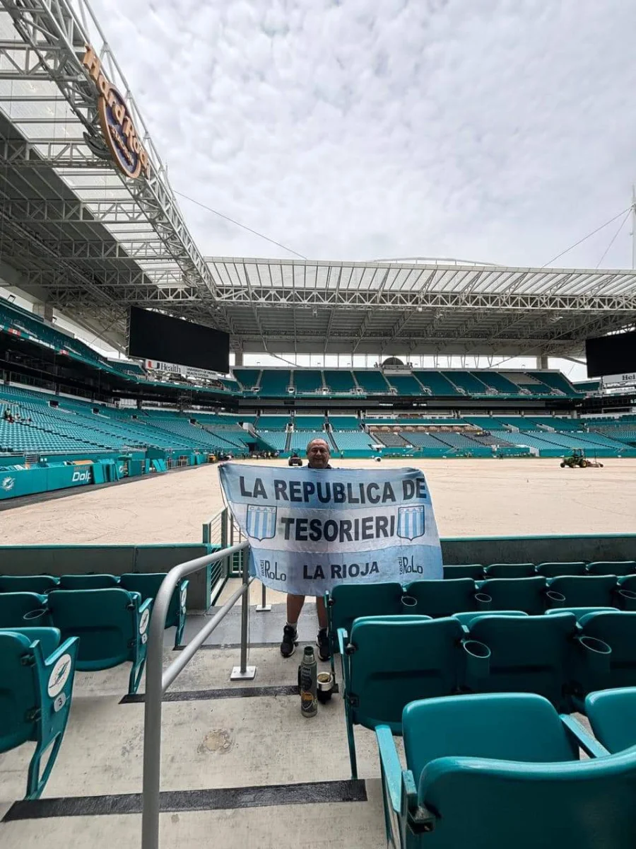 Hard Rock Stadium, donde Argentina jugó la semifinal de la Copa América