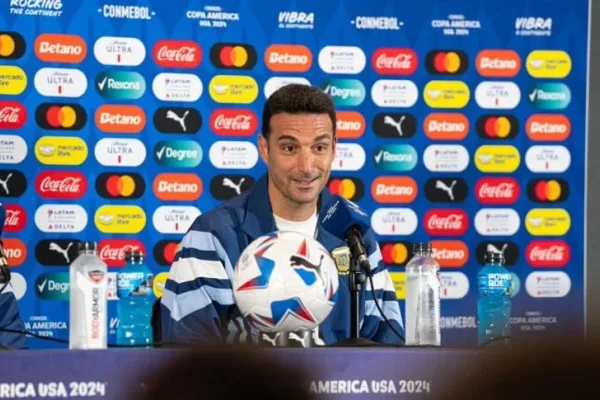 Scaloni habló antes de la final de Copa América contra Colombia: la posible titularidad de Di María y las declaraciones de Bielsa