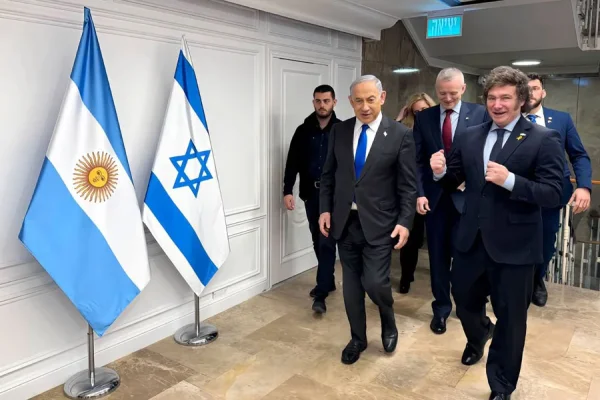 Netanyahu le agradeció a Milei el gesto del gobierno contra Hamás