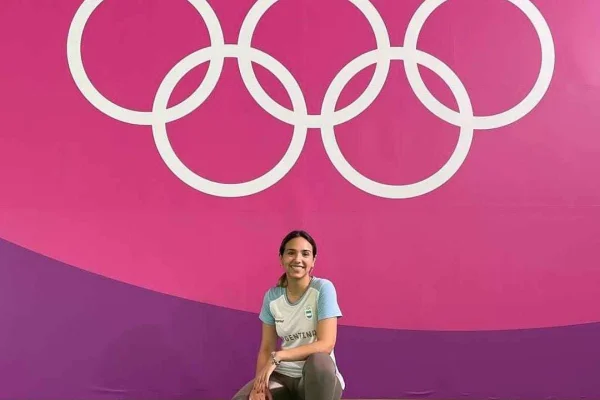 Fernanda Russo se instaló en la villa olímpica