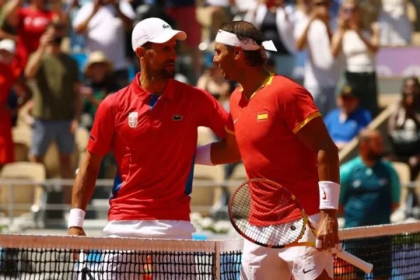 Djokovic pasó por arriba a Nadal, en el plato fuerte del día en los Juegos Olímpicos