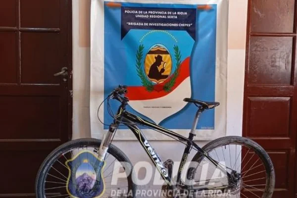 La Policia recuperó dos bicicleta robadas y detuvo a una persona