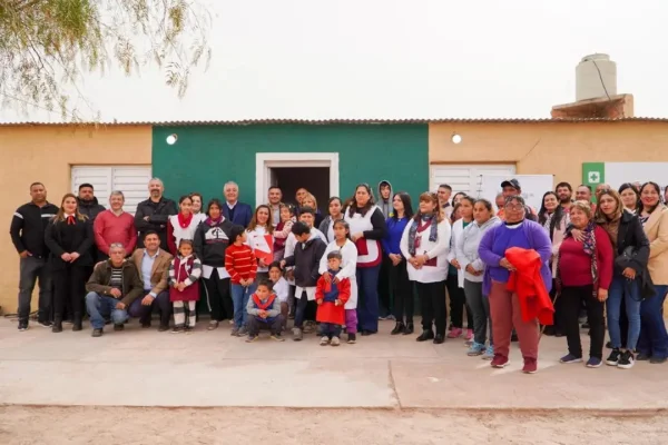 Inauguran Centro de Salud en el paraje Los Colorados