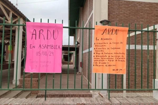 Alarmante situación en el Colegio San Martín por falta de docentes: 