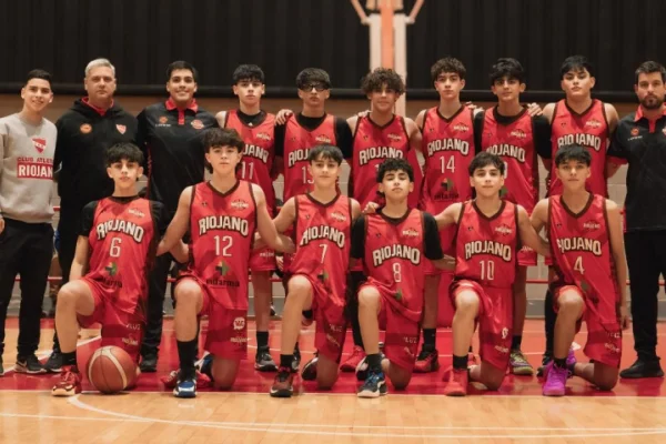 Riojano U15 avanzó invicto a la 3ª Fase de la Liga Federal de Formativas